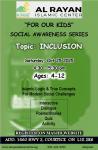 FOR OUR KIDS" SOCIAL AWARENESS SERIES